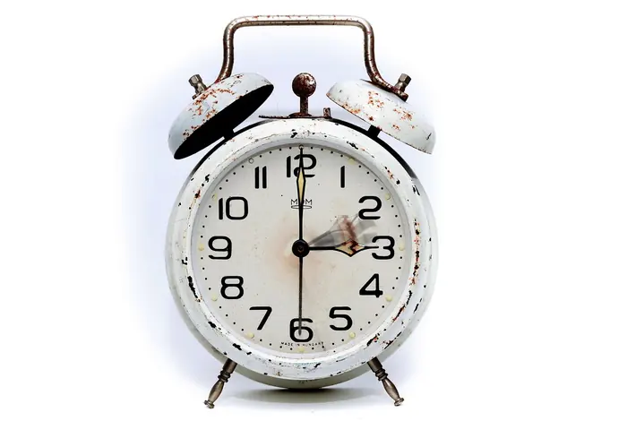 A calendar and a clock — planning deadlines